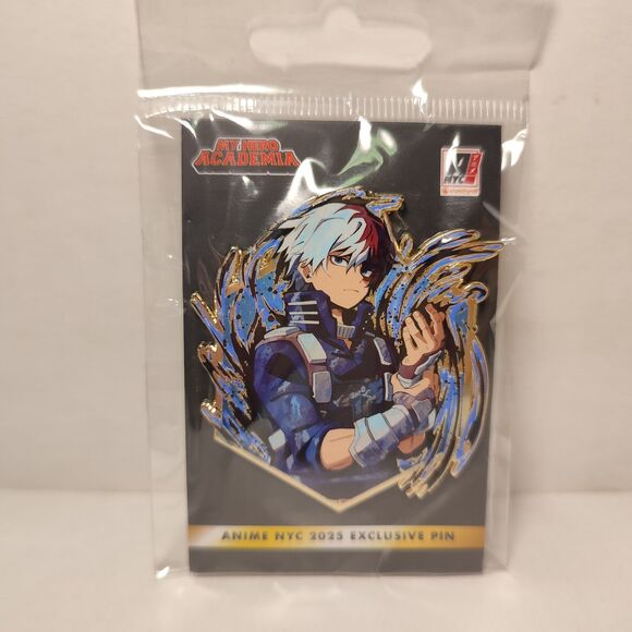 My Hero Academia Shoto Todoroki Painterly Series Enamel Pin Limited Edition - Picture 1 of 2